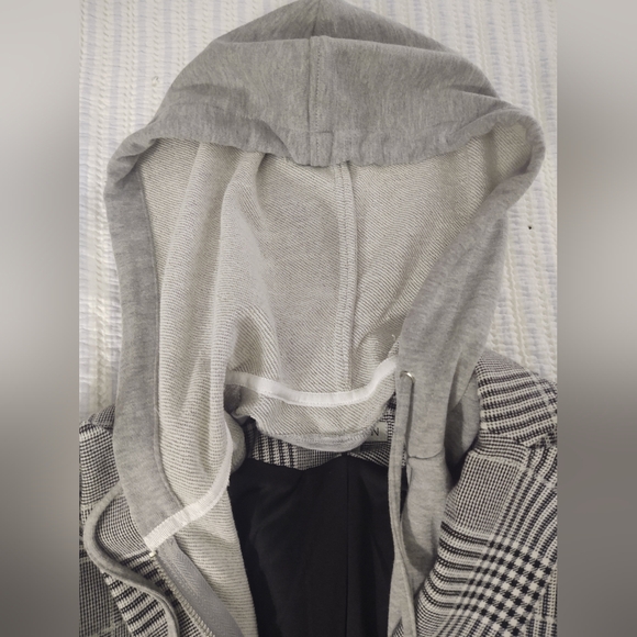 Jamison Blazer with Removable Hood and Zippers - Picture 6 of 10